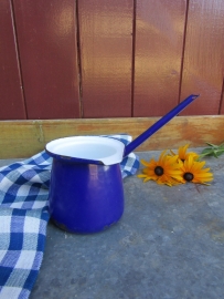 Emaille melkverwarmer