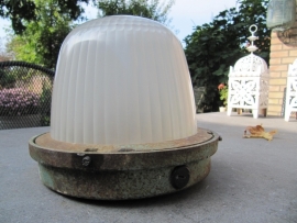 Old French lamp Holophane