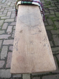 Mooie brocante houten bank