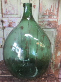 Oude fles Dame Jeanne xl