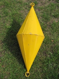 Metal marker buoy, with or without numbers