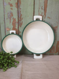 Set brocante emaille schalen