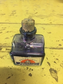 Maxon's old ink bottle with cork