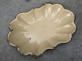 Brocante Emaille schaal