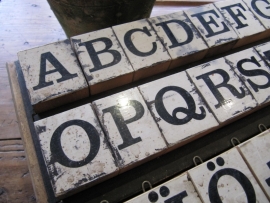 Brocante Neoprint stempel set