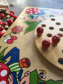 Paddestoel spel Janbibejan