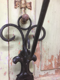 Brocant wrought iron hook