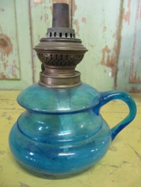 Old glass oillamp withput top glass