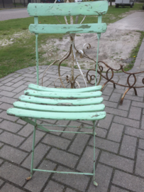 Brocante Franse klapstoel