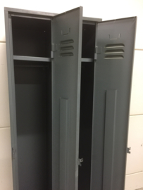 Oude lockerkast 2 deurs