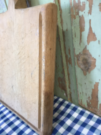 Brocante houten snijplank