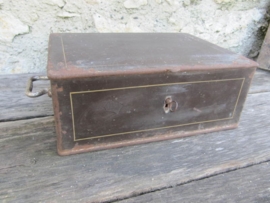 Antieke Franse geldkist