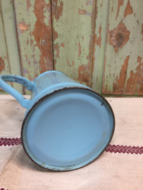 Brocante emaille koffiekan
