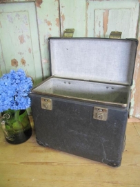 Old leather tool case