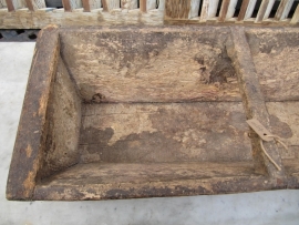 Antique wooden seed box, Super lived