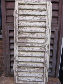 Antiek enkel luik