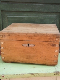 Antique wooden box