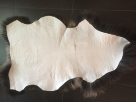 Groot Schapenvacht Grijs/bruin/bont