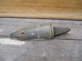 Very old zinc holster for wetsteen