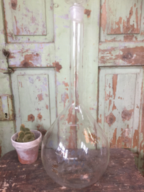 Old glass laboratory bottle 10 liters