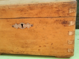 Antique wooden box