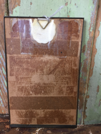 Antiek lijstje met glas