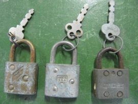 Old metal locks Made in The USA