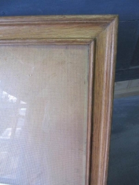 Oude houten lijst