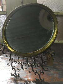 Antique French standing mirror