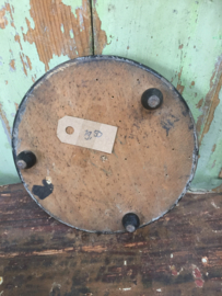 Antiek rond plateau