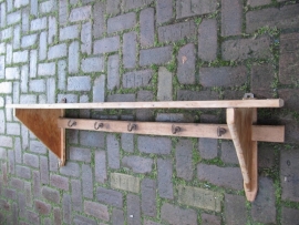 Antieke Franse houten regaal