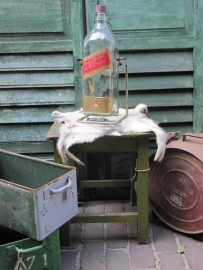 Johnnie Walker bottle of 4,5 liters pour scaffold