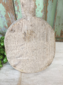 Oude robuuste houten lepel
