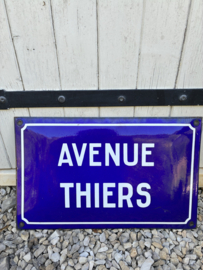 Emaille straatnaam bord