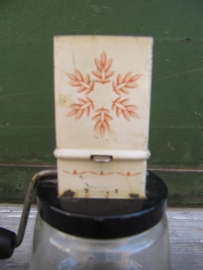 American old brocante nuts mill