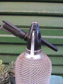 Spuitfles met chroom en gaas