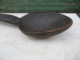 Antique wooden spoon