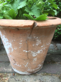 Grote antieke terracotta potten, set van 5