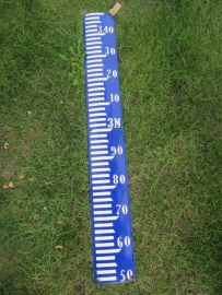 Old enamel water meter