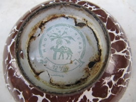 Enamel cups or soup bowls