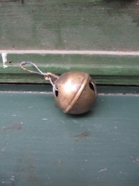 Small brass bell bubble tape