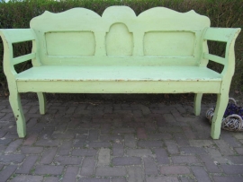 Old wooden bench
