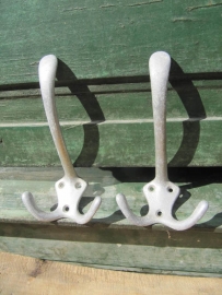 Set 6 coat hooks