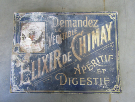 Antieke reclame plaat