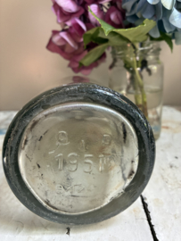 Brocante melk fles uit Belgie