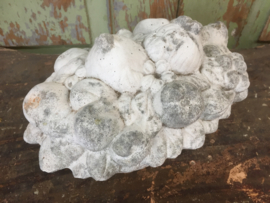 Brocante betonnen fruitschaal