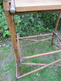 Vintage bamboo table