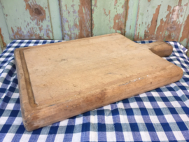 Brocante houten snijplank