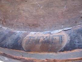 Antieke piano kruk van Thonet