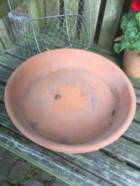 Brocante terracotta schaal
